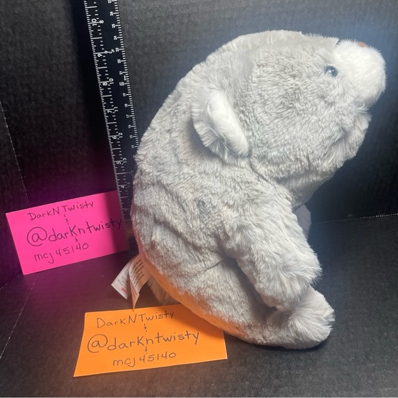 BNWT GRAY GUND SNUFFLES 10” PLUSH BEAR PRICE FIRM - Picture 6 of 14